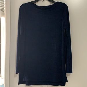 Banana Republic Navy Long Sleeve Tee
